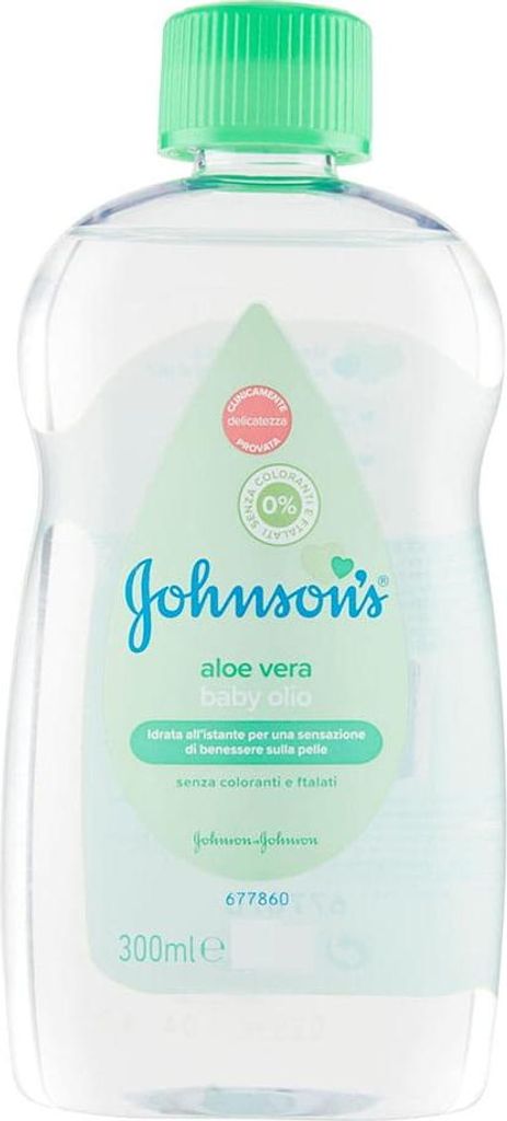 Johnson's Babyöl mit Aloe Vera – 300 ml Produktbild 