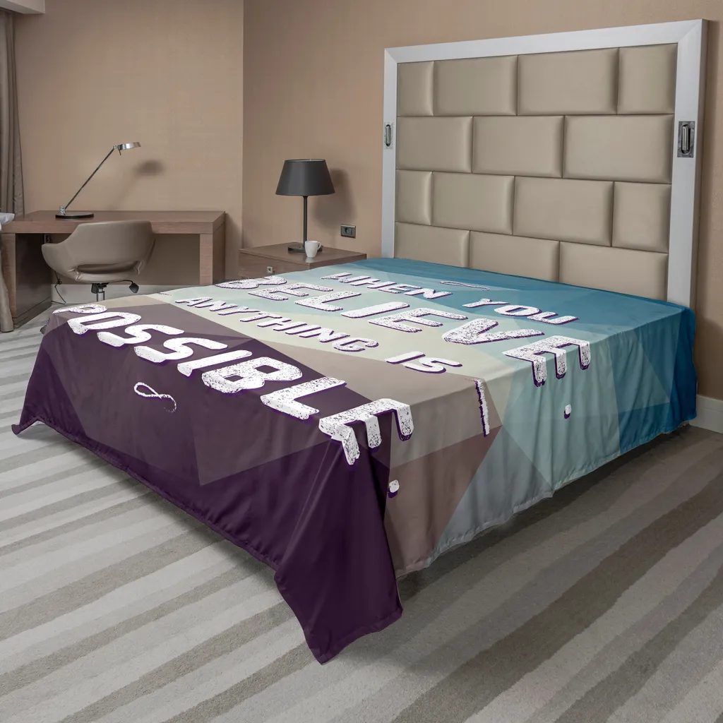 Lenzuolo Decorativo Verde Acqua ABAKUHAUS 275x260 | Stampa Moderna