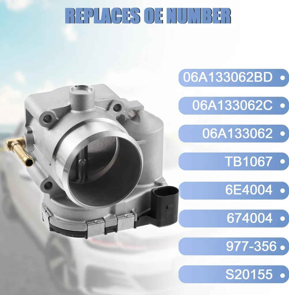 Remplacement corps accélérateur 06A133062BD pour Audi TT 1.8T