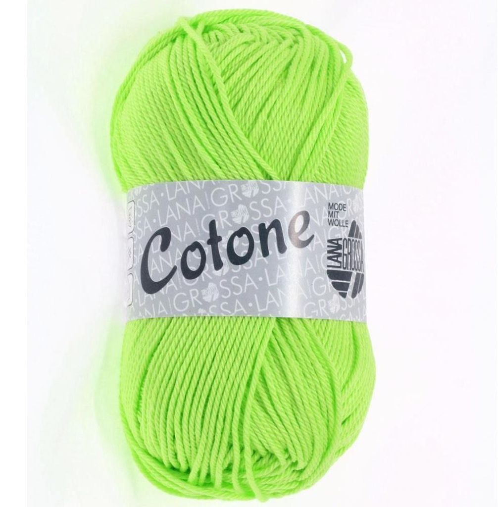 Lana Grossa - Cotone 0036 hellgrün Produktbild 