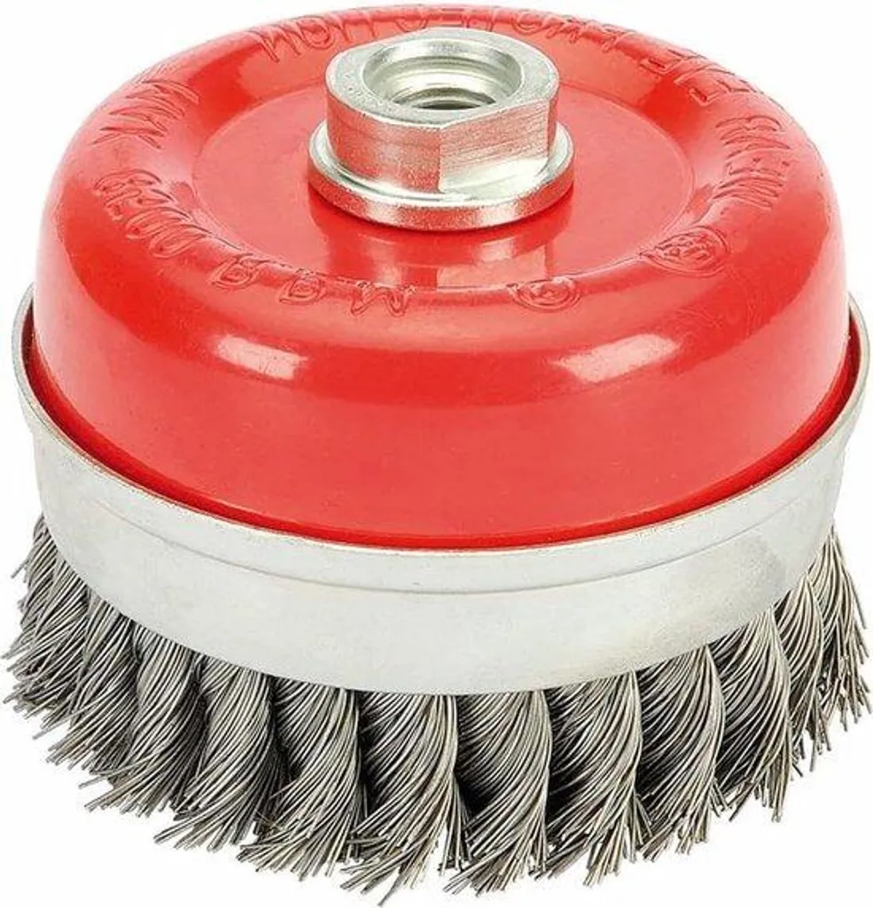Brosse Métallique Décapage 100mm Expert 41450 pour Travaux sur Fer