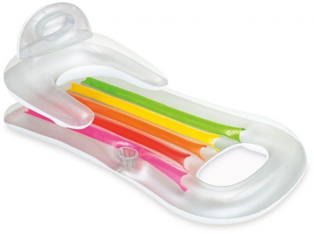 Lehátko nafukovací s opěradlem Intex 58802 bílá Obrázek produktu 