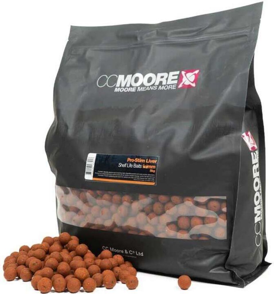 CCMoore Pro-Stim Liver Shelf Life Boilies 10 mm 5 kg