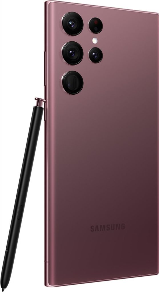 Galaxy S22 Ultra 5G 128GB Burgundy Smartphone Produktbild 5