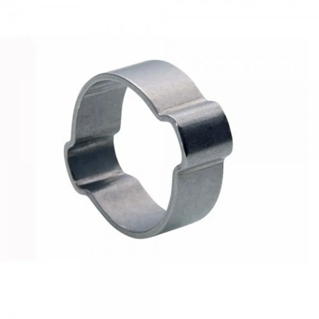 10 x fascette ad orecchio Fascette stringitubo 23-27 mm Morsetto in acciaio zincato W1 Fascetta ad orecchio