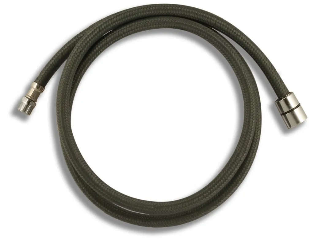 Novaservis Hose - Tubo di ricambio per miscelatore per lavello, grigio/cromo H/55081