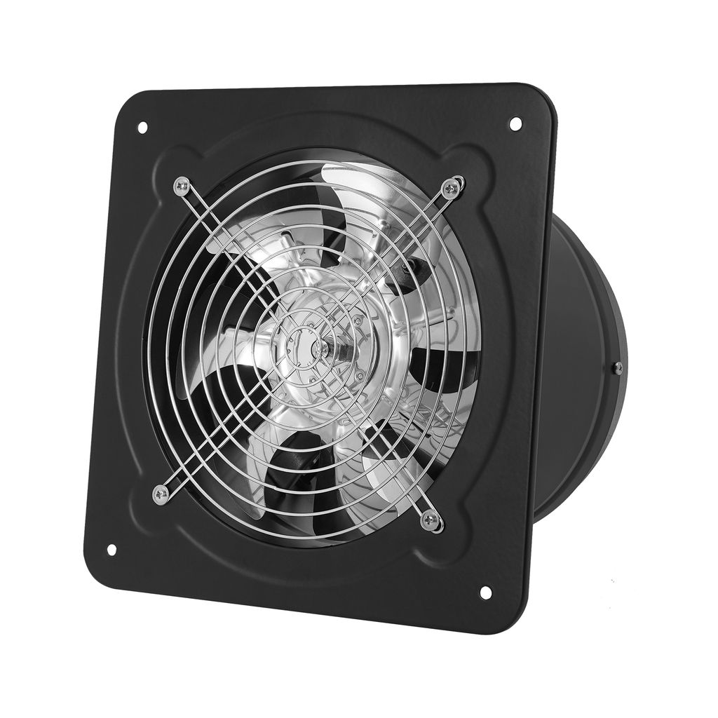 8-Zoll Abluftventilator 2600r/min Leise 50-60dB Wandmontage Lüftungsventilator
