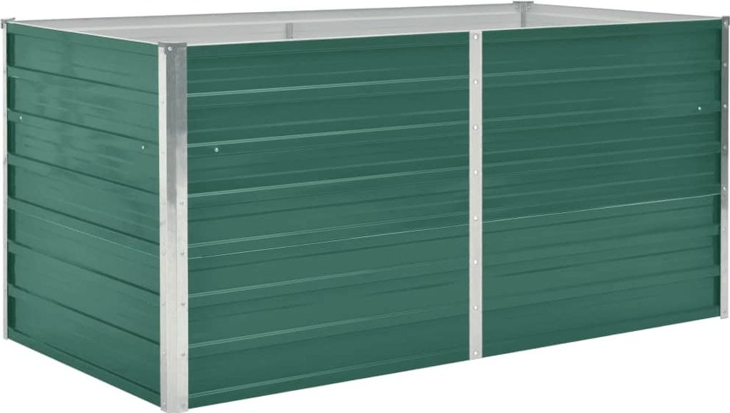 vidaXL Zvýšená posteľ 160 x 80 x 77 cm Pozinkovaná oceľ Obrázok produktu 6