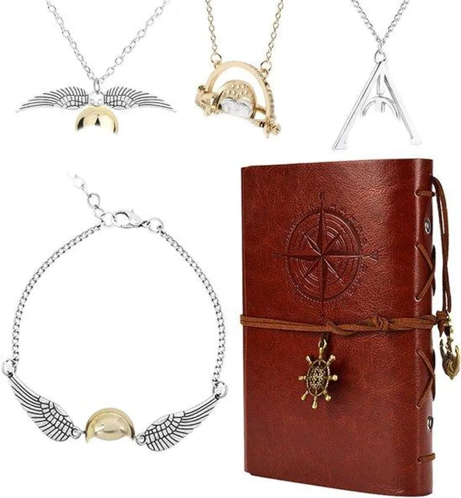 Accessoire de déguisement Magicien : 15 pendentifs Sablier en métal