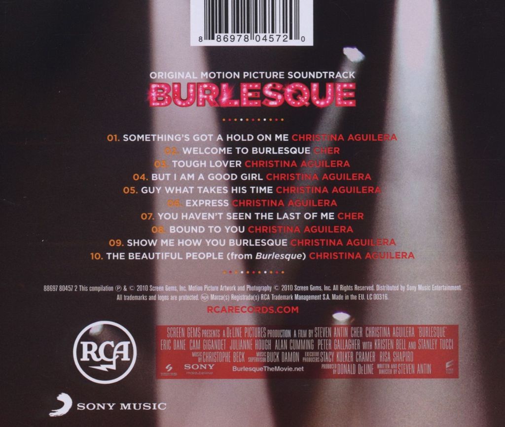Burlesque Original Motion Picture Soundtra Produktbild 
