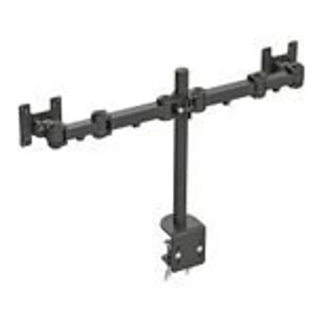 Support double écran articulé à pinces pour moniteurs LCD - 9