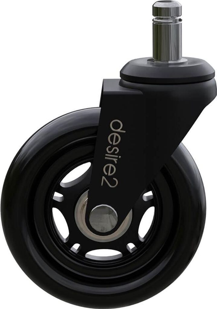 DESIRE2 Drehrollen für IKEA-Stühle, 10 mm, 5 Stück
