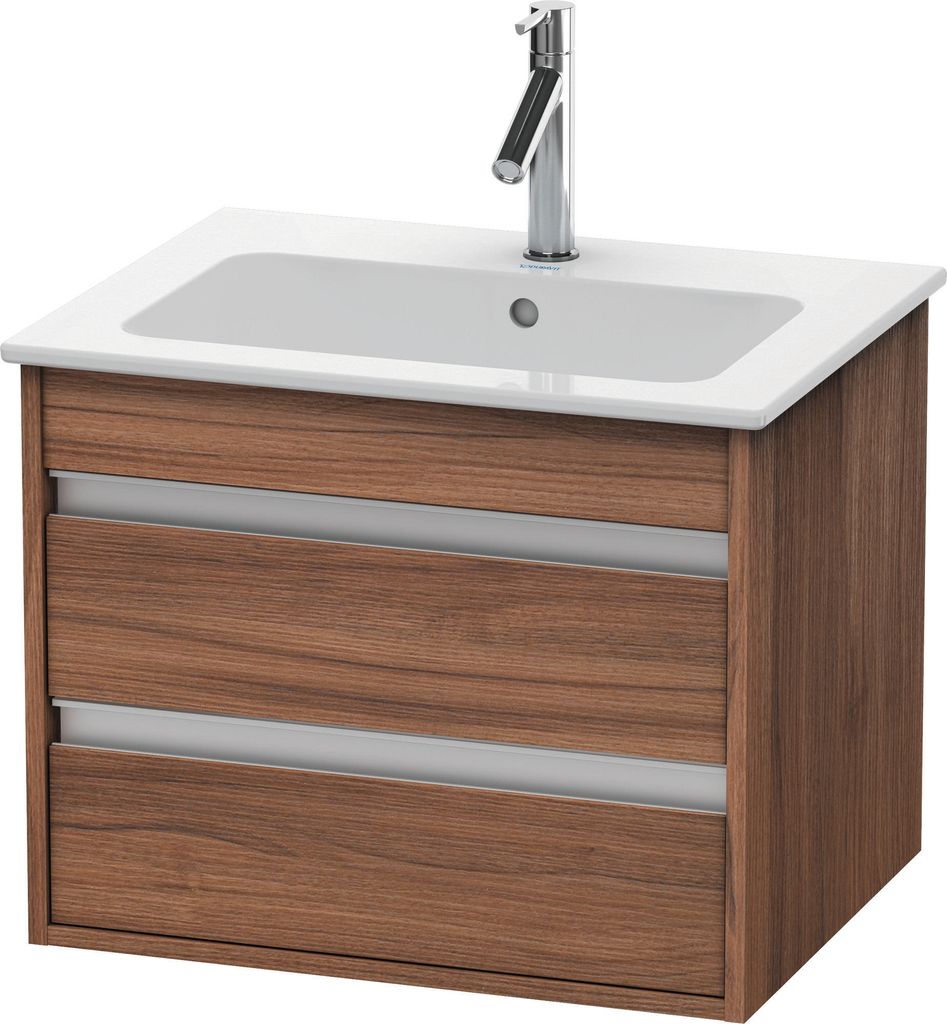 Duravit Waschtischunterbau KETHO 480 x 600 x 475 mm nussbaum natur