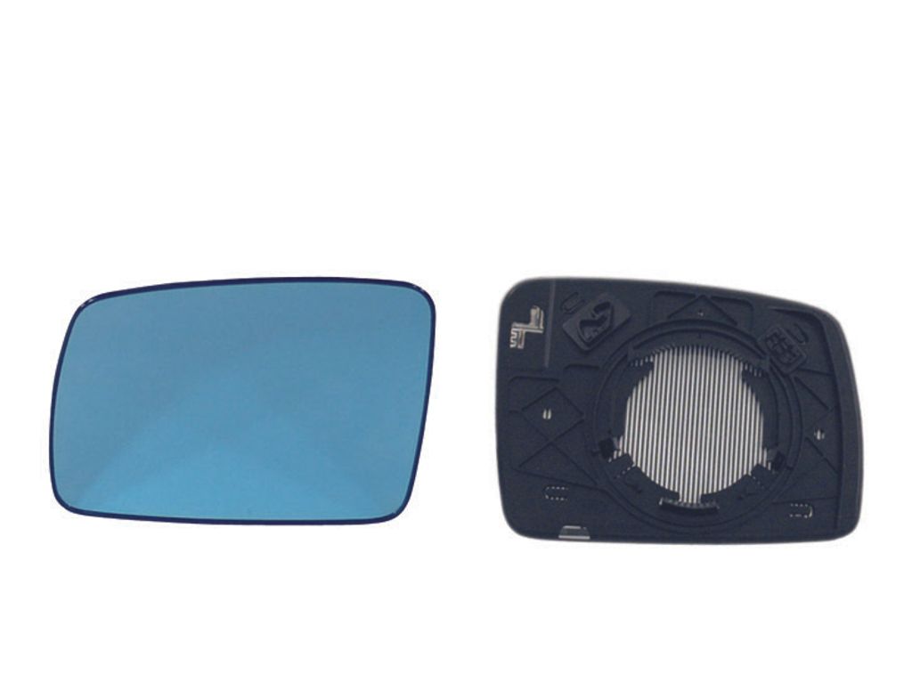 ALKAR Spiegelglas Außenspiegel Links für LAND ROVER Range Rover III (L322) Beheizbar Blau Getönt 6411044