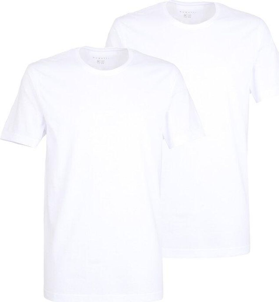 bugatti Crew Neck Shirt Bari 4er Pack 110 white light solid 48