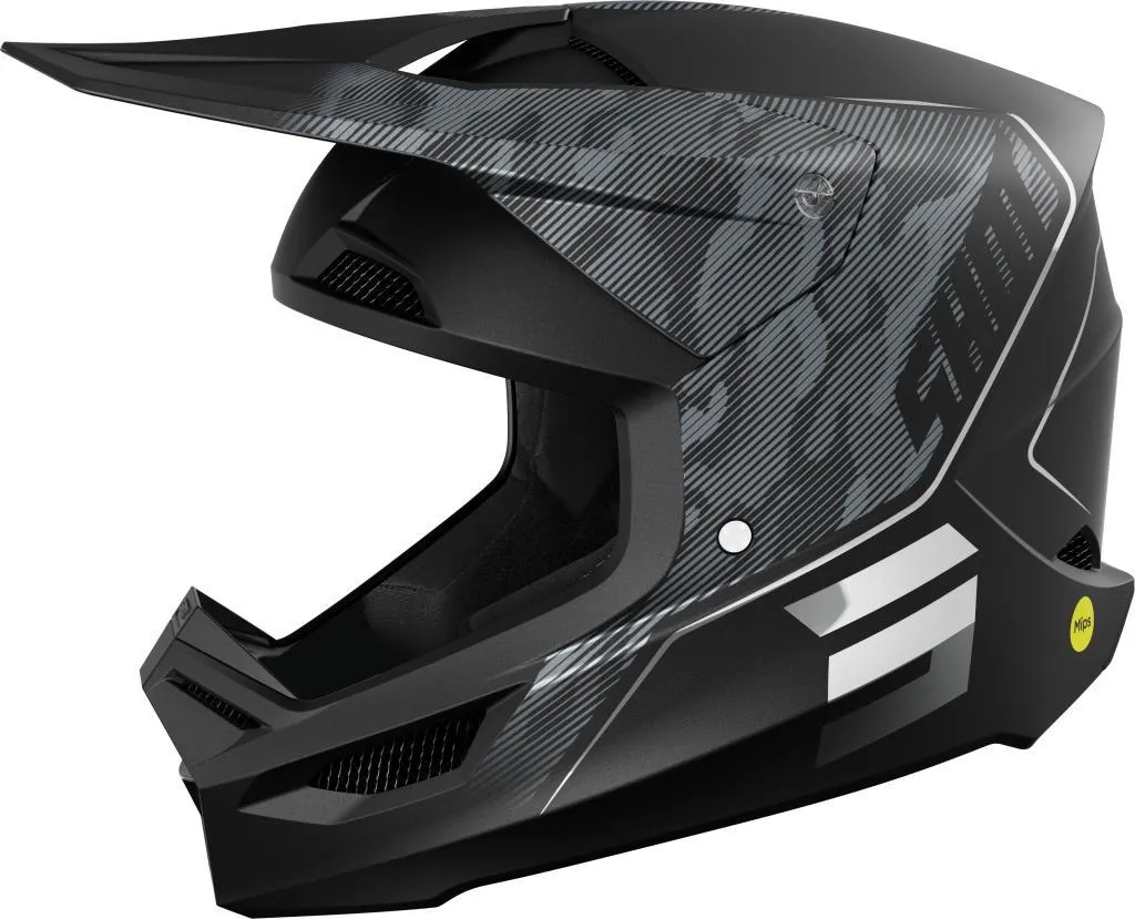 Casque SHOT RACE CAMO TACTIC Noir Mat XS : Confort et Sécurité Totale