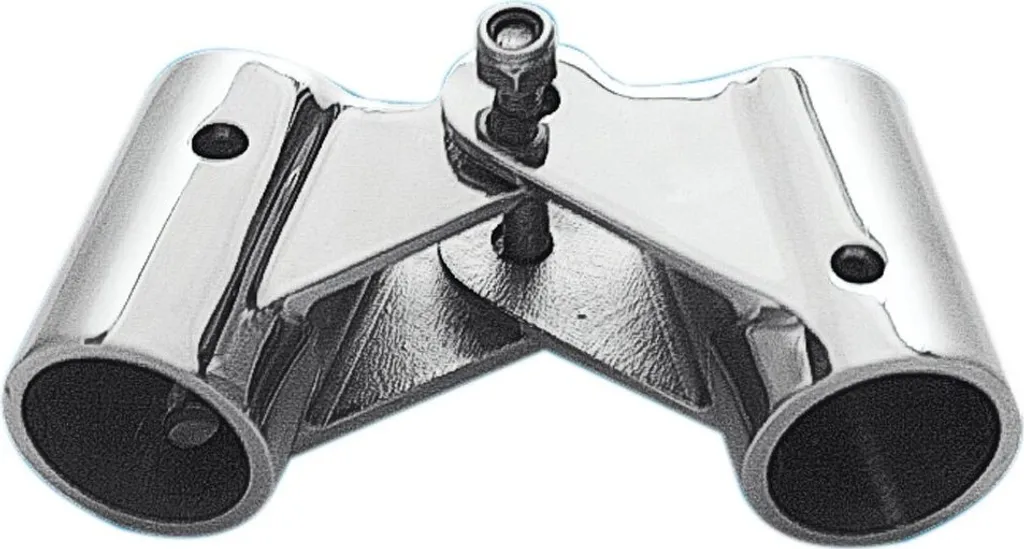 Supporto Girevole per Tubo 25mm Inox Marine Argento - OEM Alta Qualità