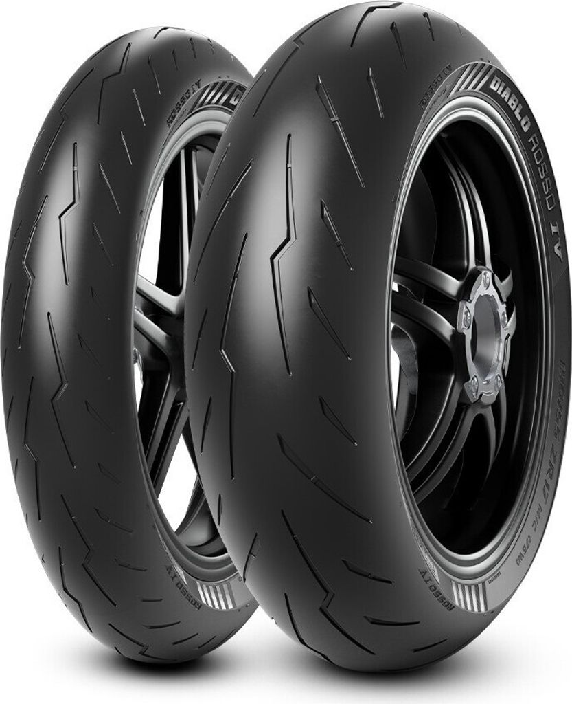 PIRELLI Reifen DIABLO ROSSO IV (F) 120/70 ZR 17 M/C (58W) Zdjęcie produktu 