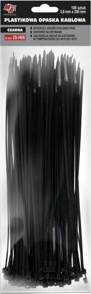 100x MA PROFESSIONAL 20-H08 Kabelbinder