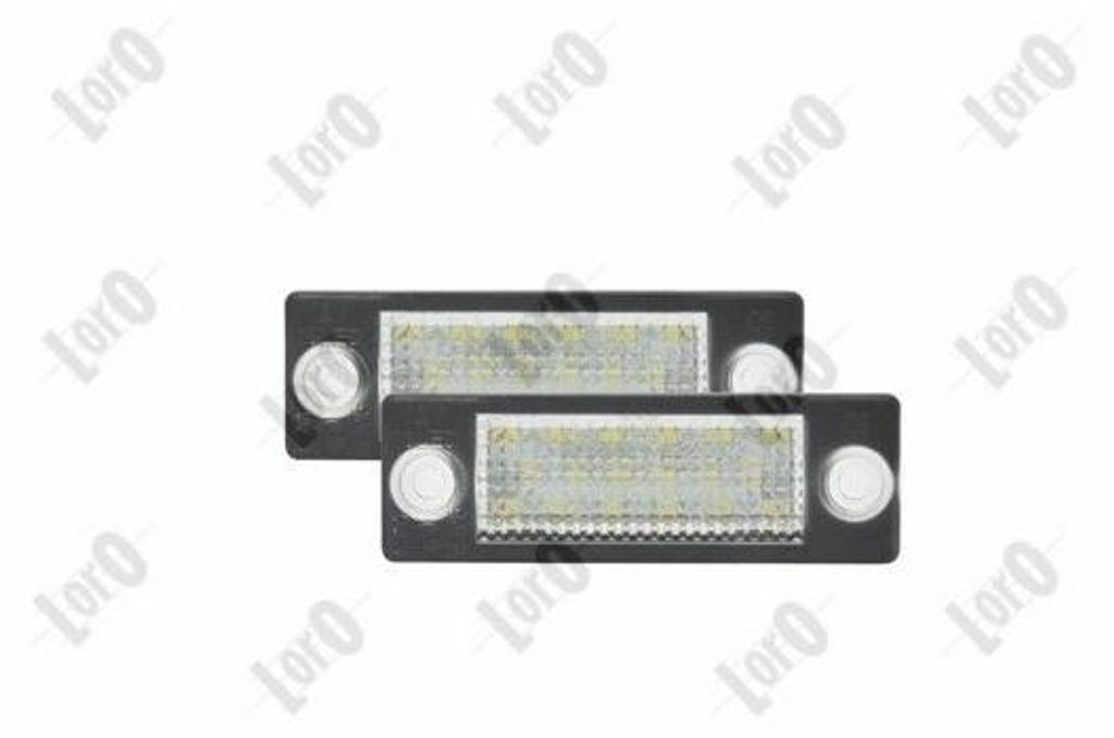 2x ABAKUS L53-210-0002LED Kennzeichenbeleuchtung für VW TOURAN (1T1, 1T2) LED