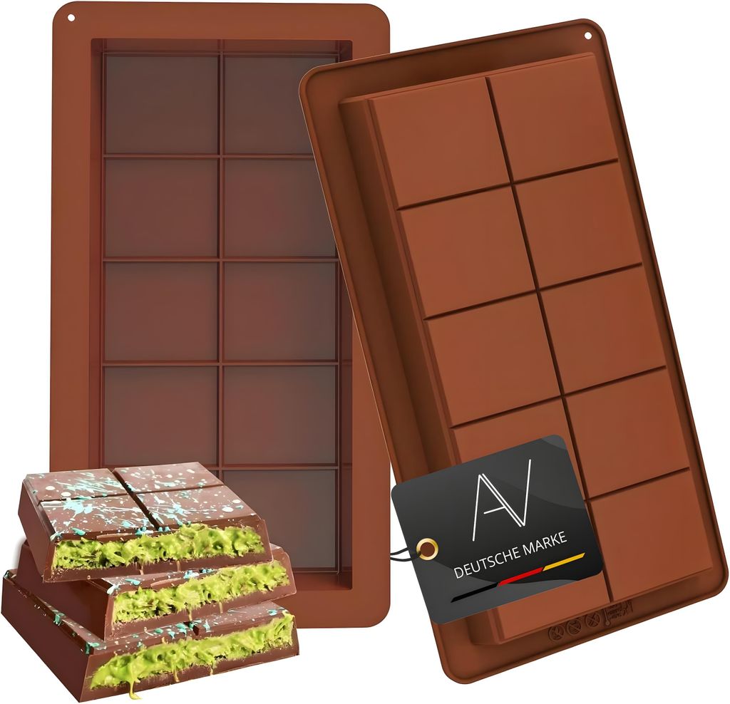 Silikónová forma na čokoládu AVANA (sada 2 ks) Dubajská Obrázok produktu 