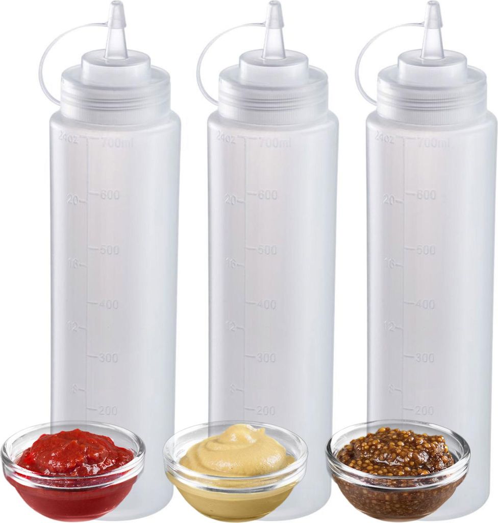 Westmark 3 Quetschflaschen, 700 ml, 23862270