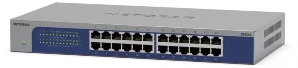 NETGEAR GS524-300EUS, Nespravované, Gigabit Ethernet Obrázek produktu 