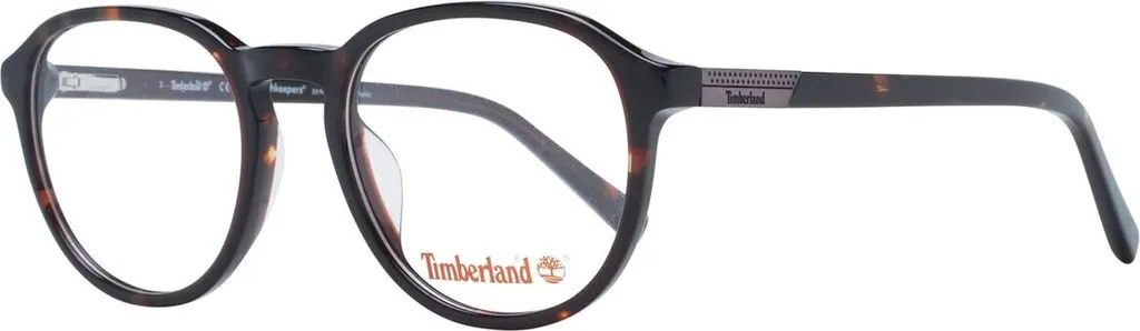 Timberland TB1774-H 50052: Occhiali da Vista Vintage Tondi Havana