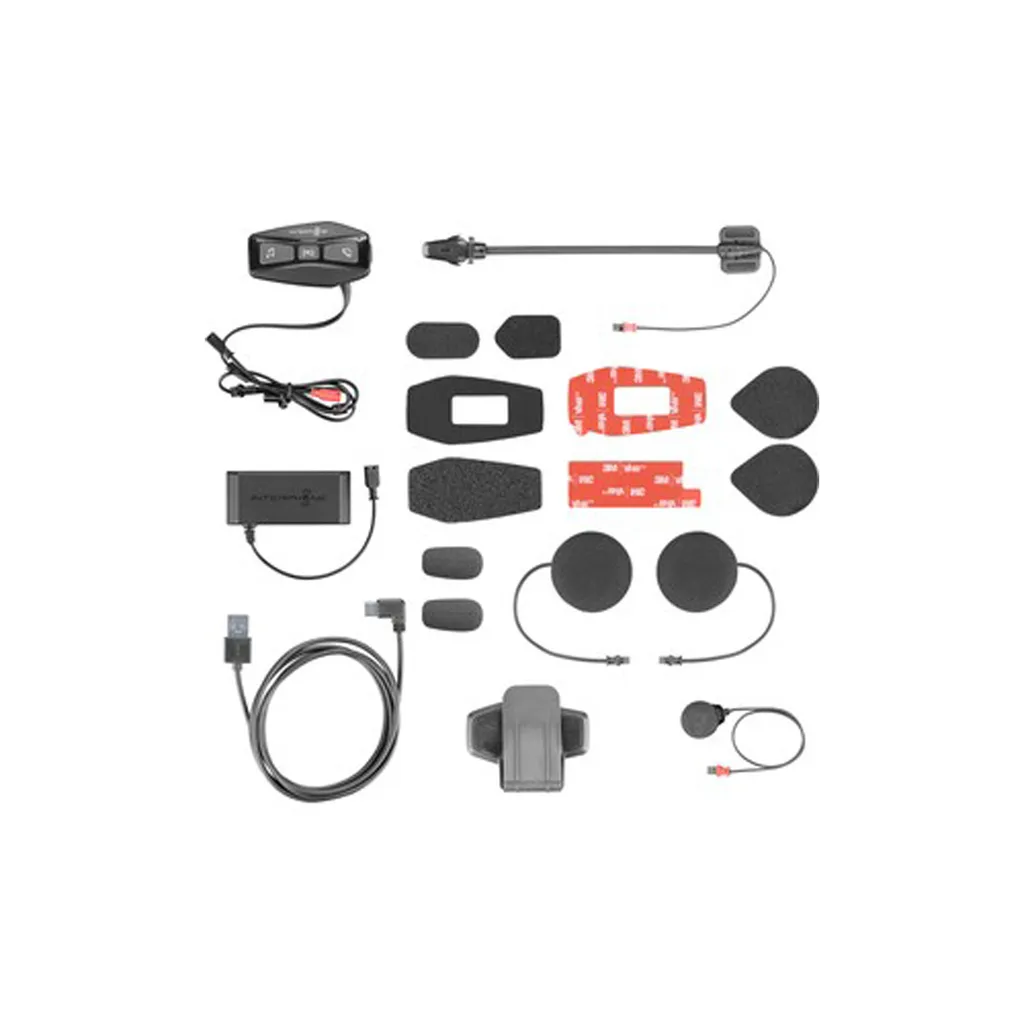 Interphone Kit Simple Système de communication sans bruit pour Casque - 8