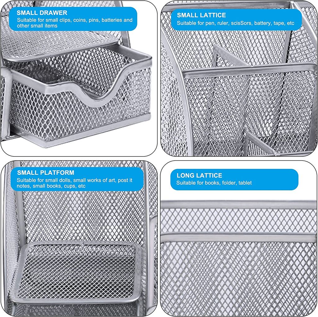 6 Stück Mini-Metall-Eimer Mit Griff – Dekorative Produktbild-Vorschau 3
