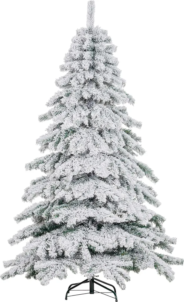 Sapin de Noël 627 branches denses et support en métal pour salon - 2