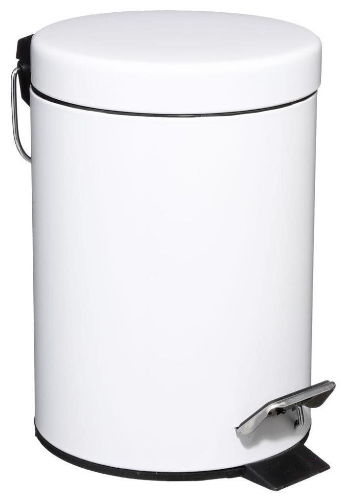 5five Simply Smart | Mülleimer 3l - Weiß - Ästhetisch und Produktbild 