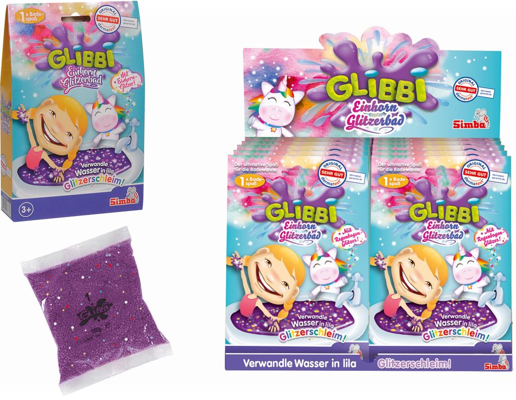 Bain de paillettes licorne Simba Glibbi ; 105953271 Image du produit 