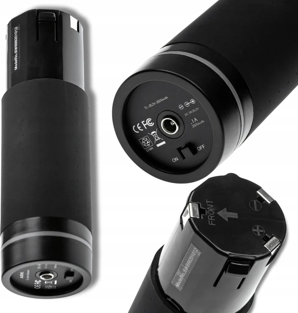 Batterie de rechange pour pistolet de massage G01 OMNA 2500mAh Noir