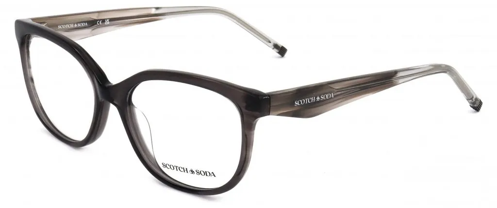 Lunettes femmes Scotch & Soda SS3022 : Design Crystal Black 52mm