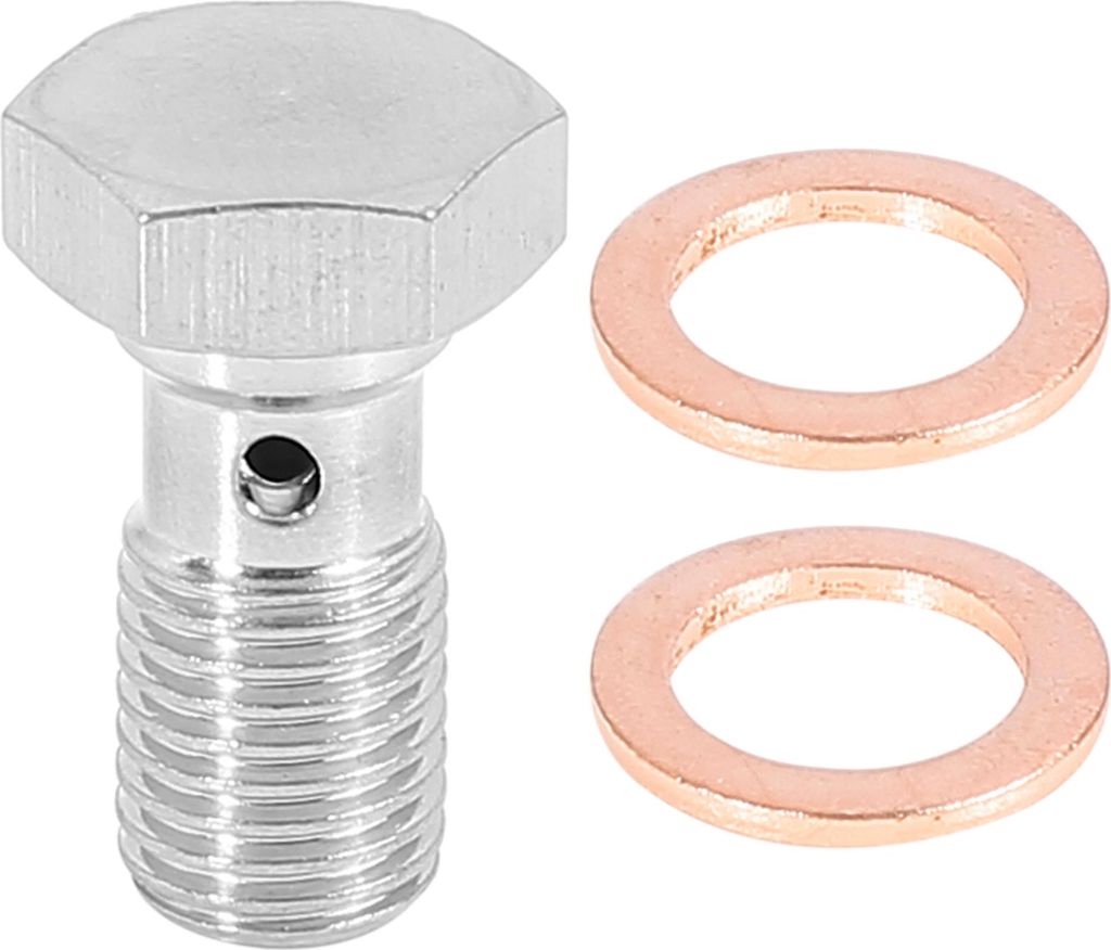 1 Set metrisches Gewindehohlschraube Einzeln Bremsenzubehör Adapter M10x1,25