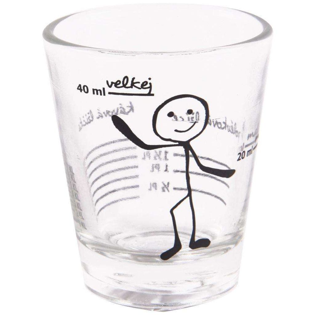 ORION Messbecher aus Glas Schnapsglas 50 ml