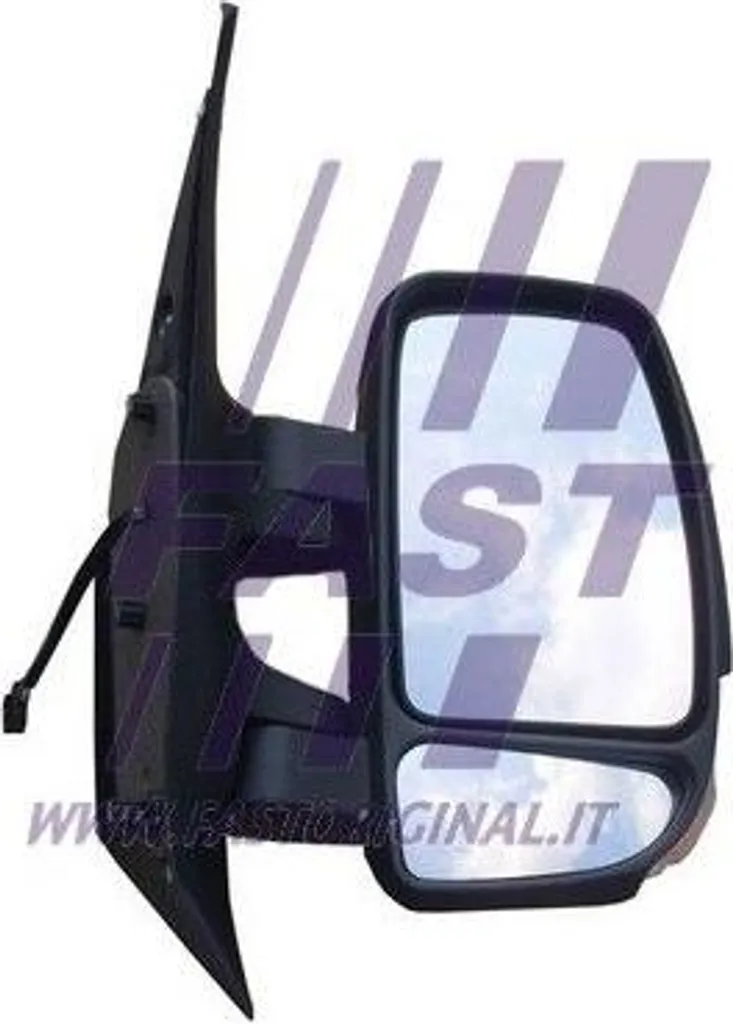 Rétroviseur de rechange pour Renault Master et Opel Movano - Réf 93167594