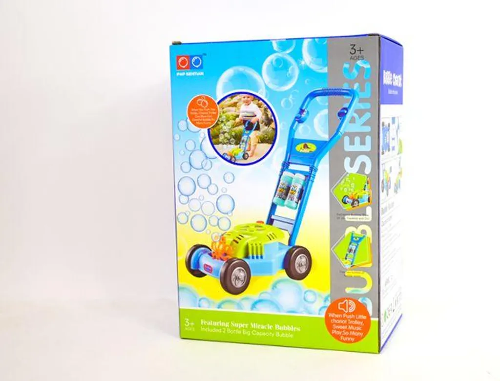 Tondeuse à bulles pour enfant FH662 : Jouet de plein air automatique