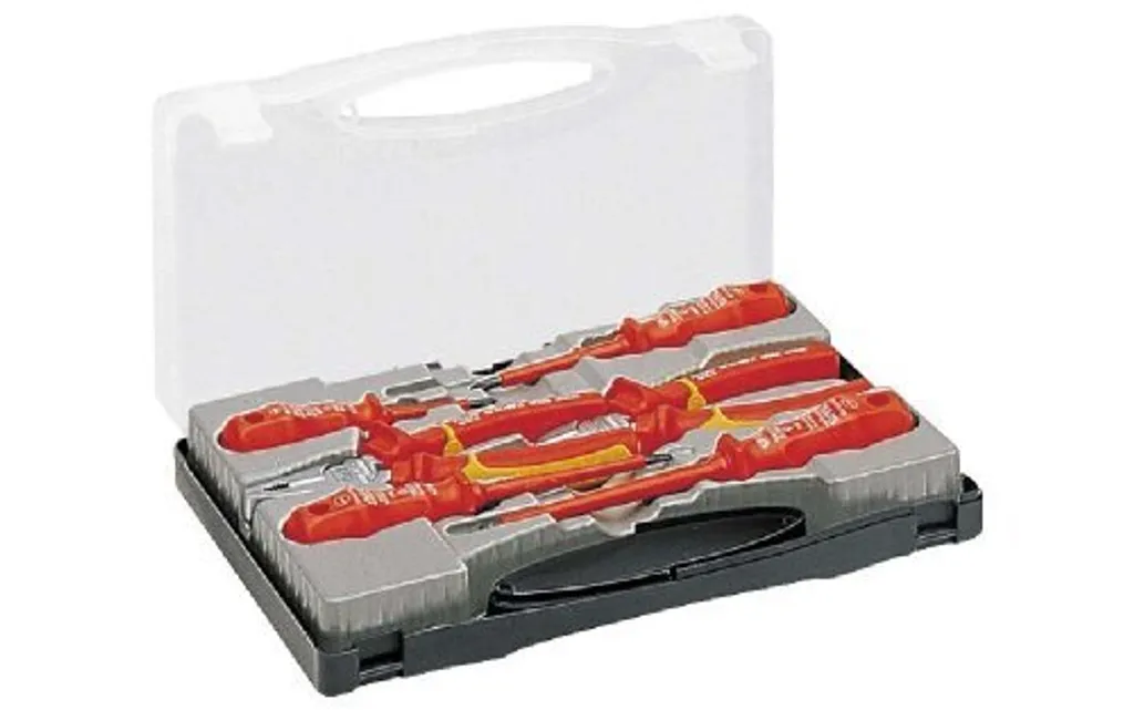 Kit maintenance électrique NWS 834-6 Mallette 7 outils VDE pour chantier