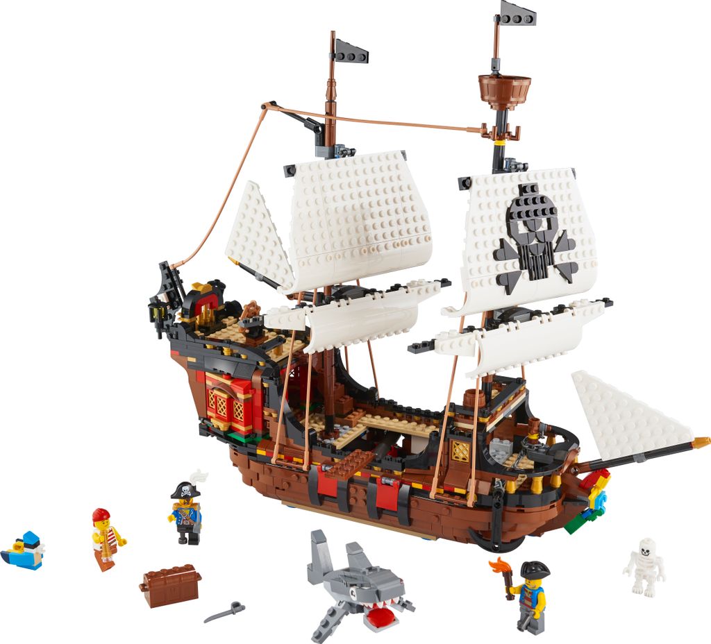 Piratenschip - LEGO 31109 Productafbeelding 