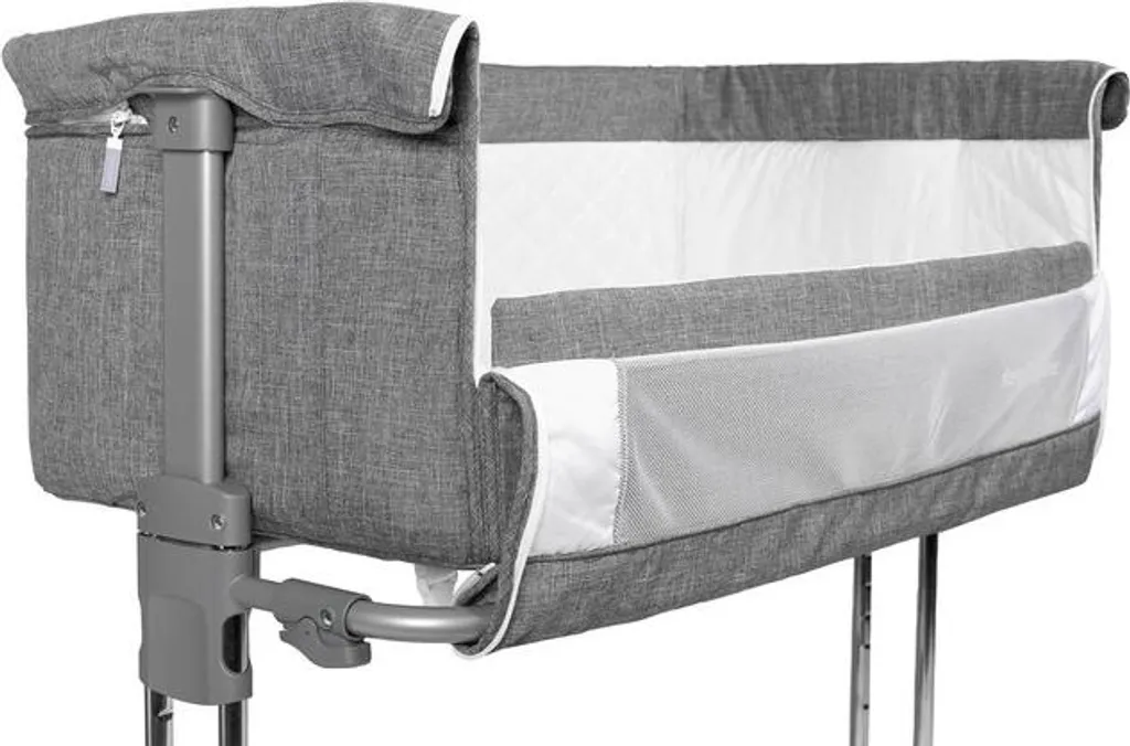 Berceau Cododo Sleep2gether graphite : lit bébé évolutif et ajustable
