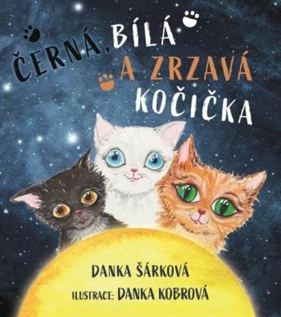 Černá, bílá a zrzavá kočička (Šárková Danka)