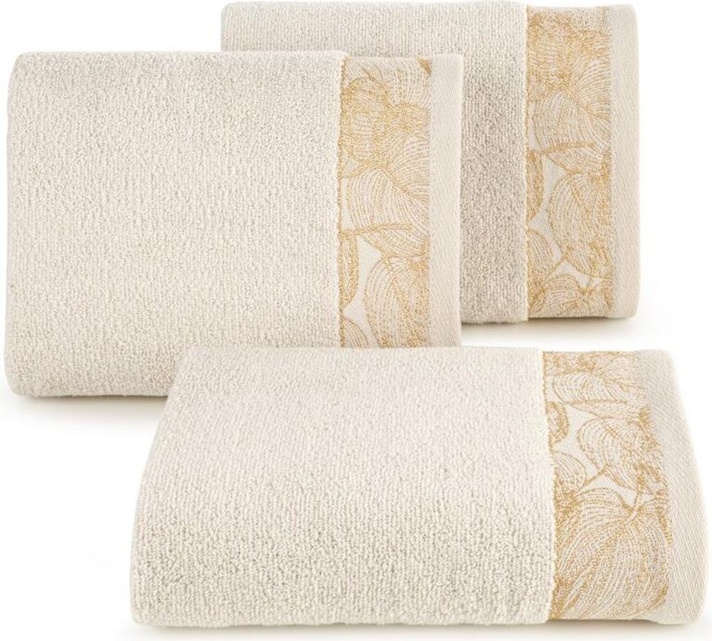 Eurofirany 419924, Beige, Einfarbig, Baumwolle, Polyester, 30 x 50 cm, 75 g
