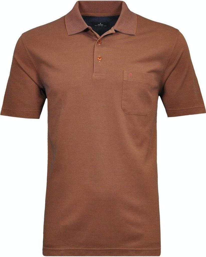 Ragman Poloshirt mit dezentem Muster
