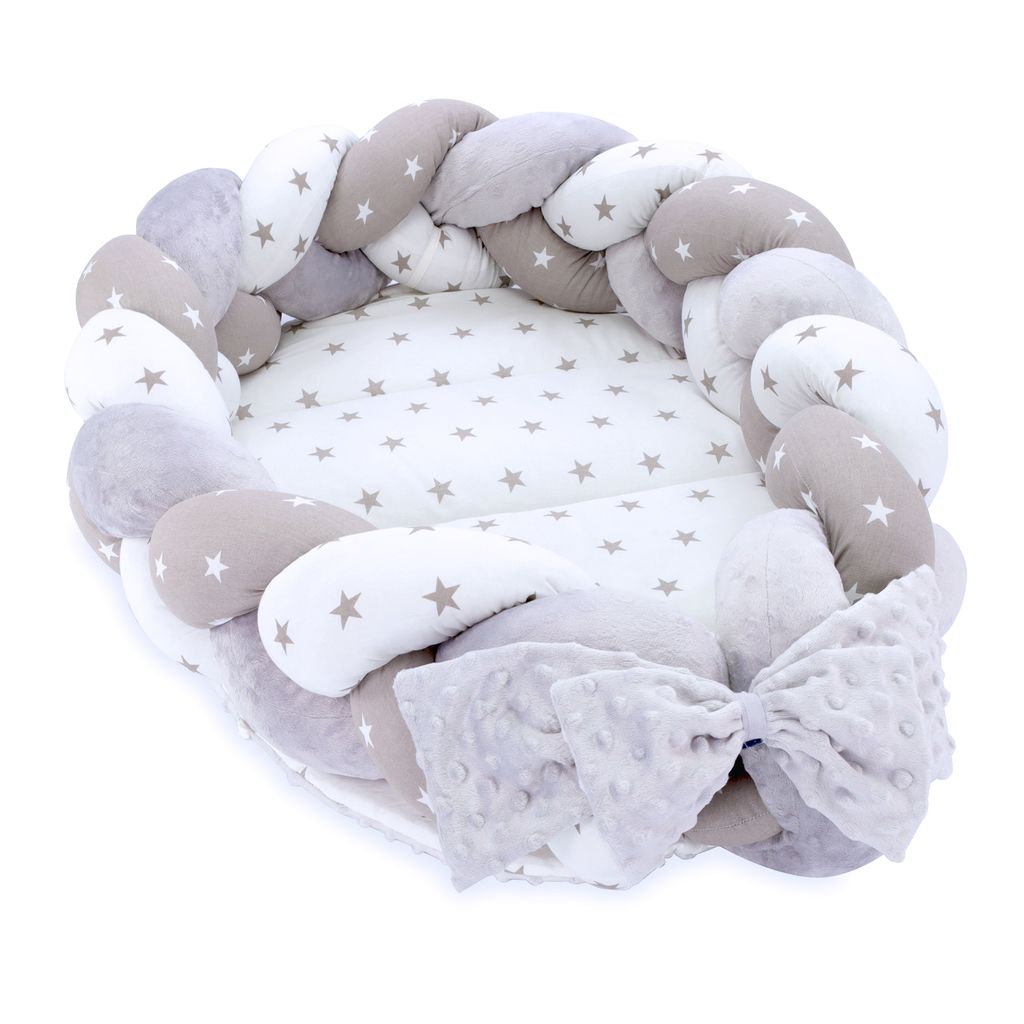 Babynest Neugeborene Nestchen Baby – Velvet