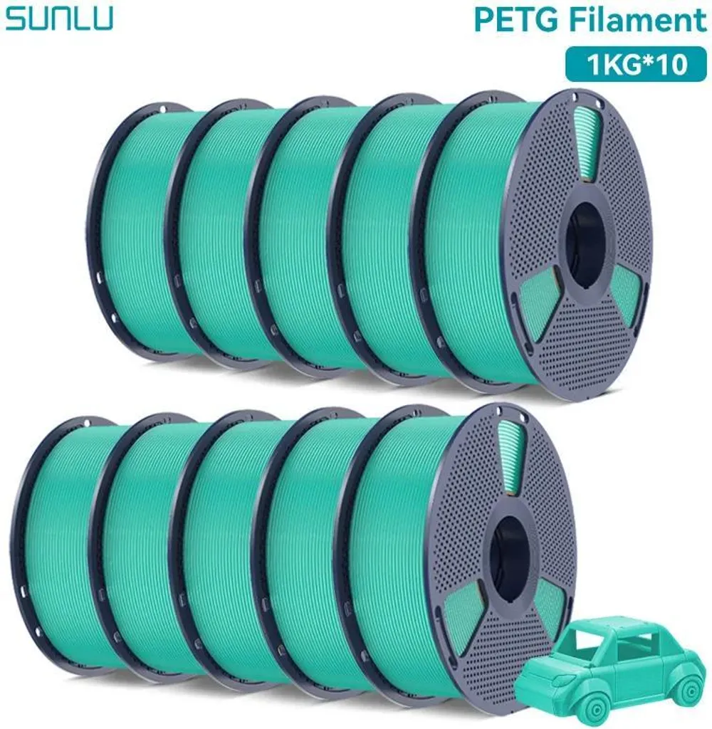 Filament 3D anti-clogging vert menthe résistant pour impressions sans échec - 2