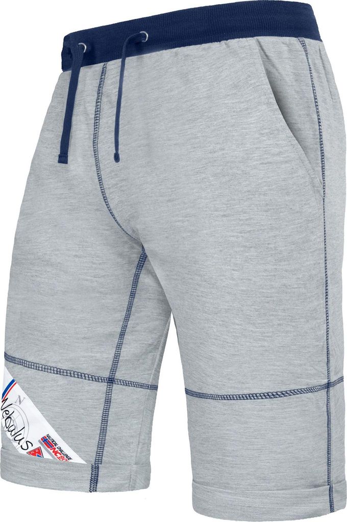 Nebulus Short STATION Herren, kurze Hose , Sommerhose , Q2372 - Herren, grau, L