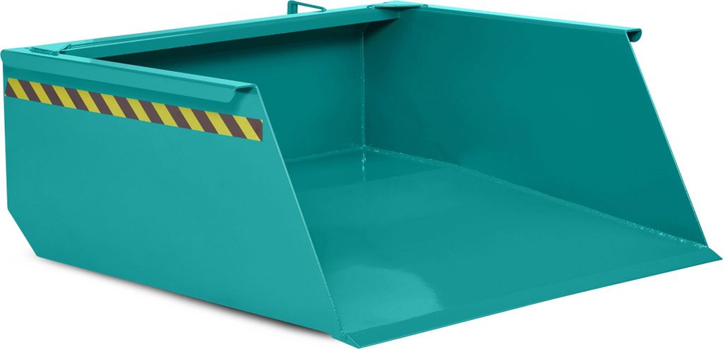RR Industrietechnik Staplerschaufel Typ RS-50 1130x1650x550mm 500dm³ RAL 5018 Türkisblau