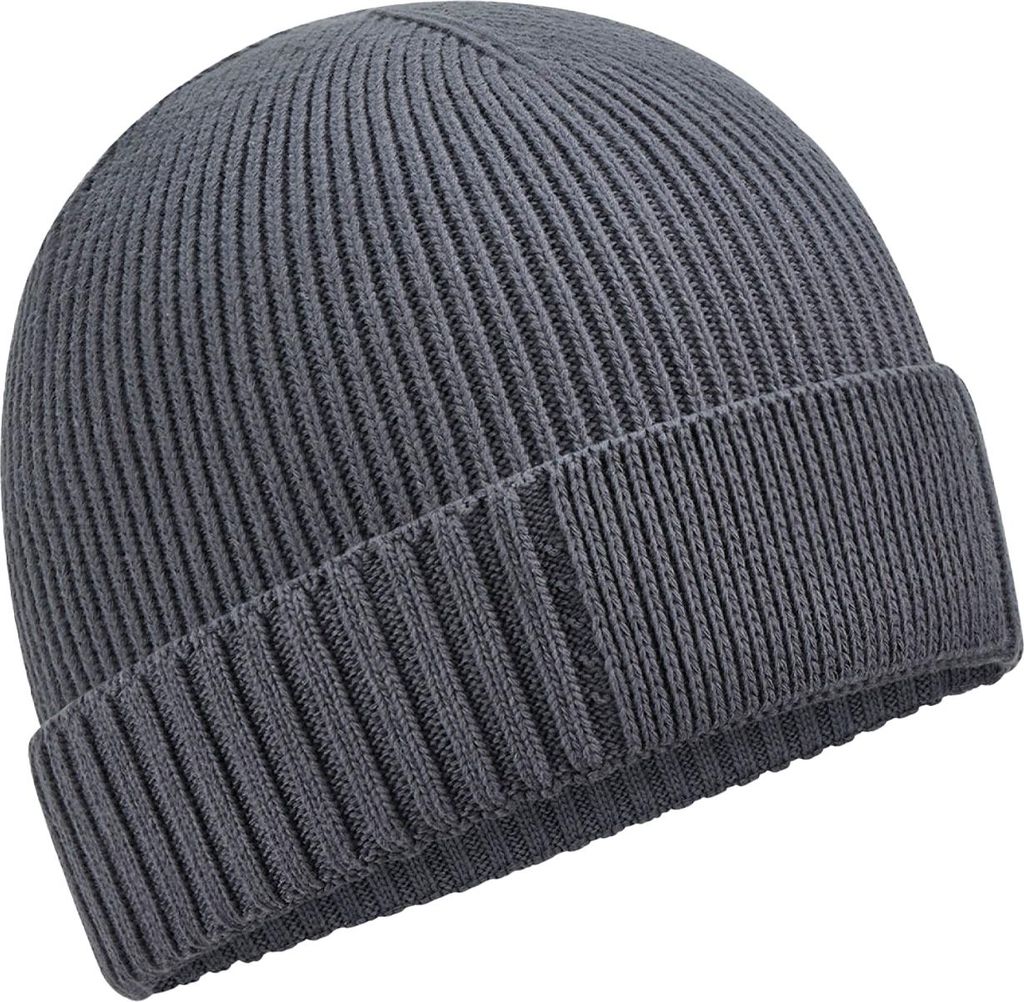 Beechfield - Mütze für Herren/Damen Uni, Baumwolle BC6915 (Einheitsgröße) (Graphit)
